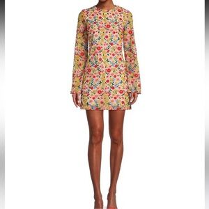 Antonio Melani x The Nat Note Clementina Embroidered Floral Mesh Dress NWT